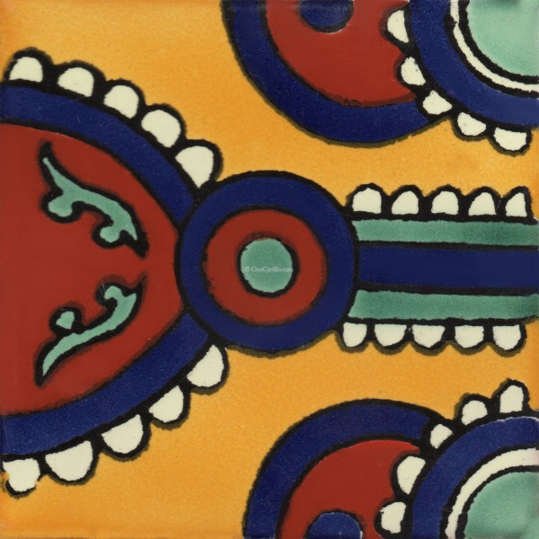 Mexican Talavera Tile Indian